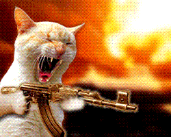 What we'd like to do sometimes: Hey Boss, Say hello to my little friend!!