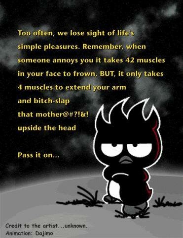 It takes 42 muscles...: How true!